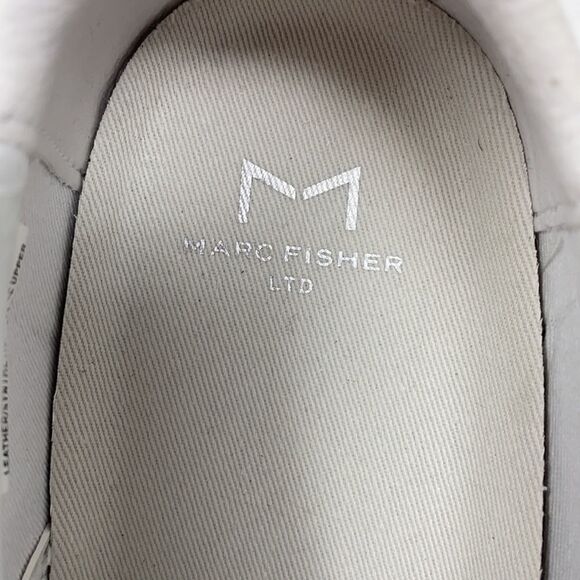 MARC FISHER Calla Woven Leather Slip-On Sneaker - Picture 10 of 13